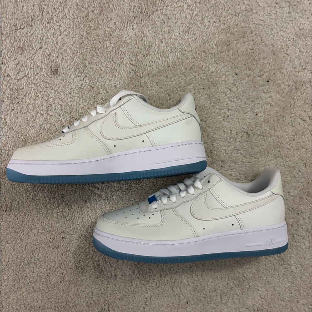 Color changing Nike Air Force 1s